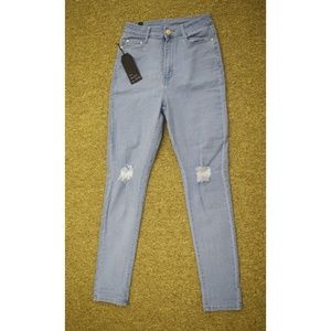 Fashion Nova Do My Dance High Waist Jeans, Size 11